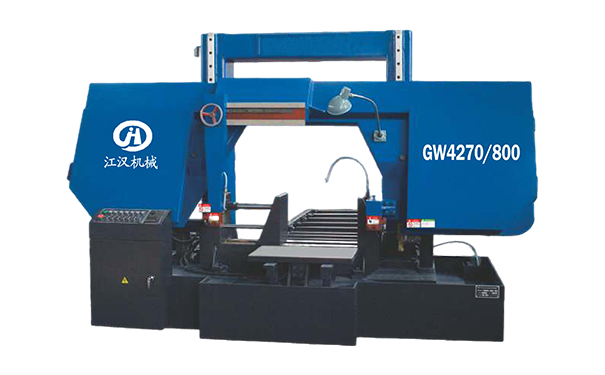 金堂GW4270/800双柱龙门卧式带锯床